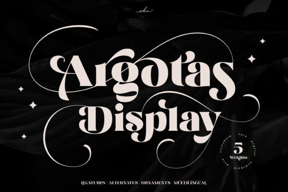 Argotas: A Versatile Display Font for Modern Branding