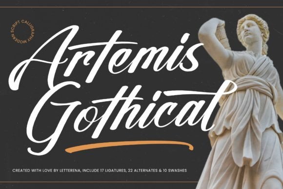 Artemis Gothical: Modern Script Calligraphy