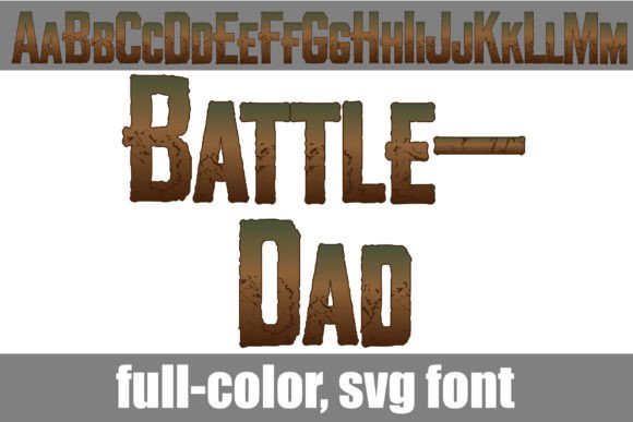 Battle-dad: A Strategic Typography Choice for Impactful Branding