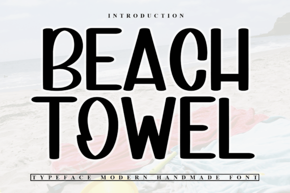 Beach Towel: A Fresh Handwritten Font