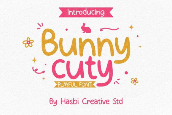 Bunny Cuty: A Playful Font for Whimsical Designs