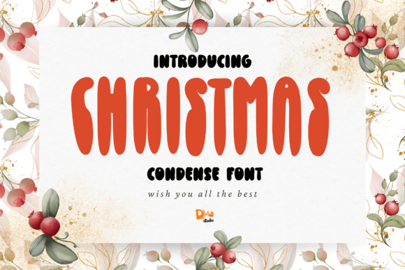 Christmas Condense: Elevating Holiday Design with Elegant Typography