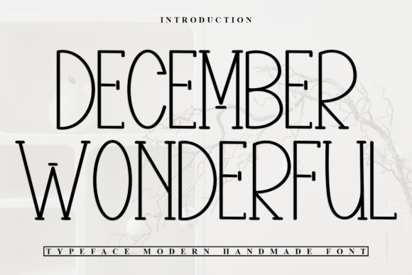 December Wonderful: Elevating Design with Timeless Calligraphic Elegance