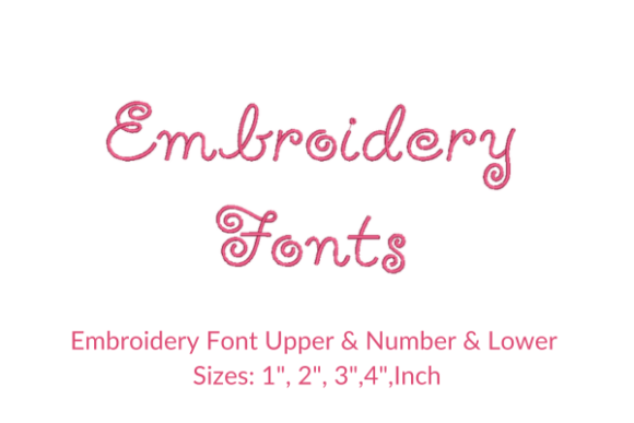 Doodle Swirl Fonts Embroidery Design Guide