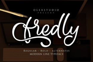 Fredly: The Handwritten Script That Bridges Professional Branding and Personal Creativity