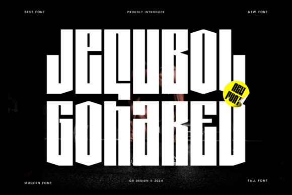 Jequbol Gohared: A Bold Display Font for Impactful Branding