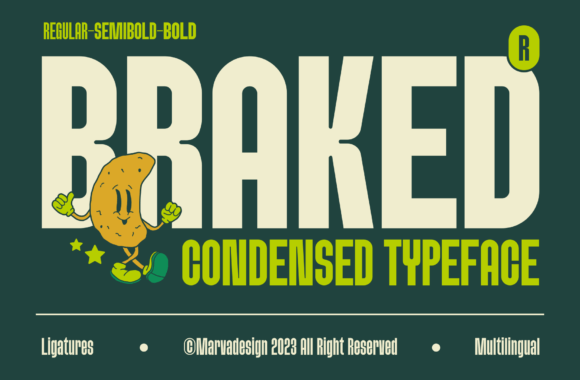 Mastering Space and Style: The Power of Braked Family Sans Condensed