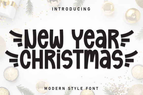 New Year Christmas: A Warm Handwritten Display Font