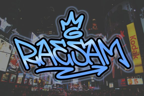 Raesam: Bold Graffiti Font for Modern Design