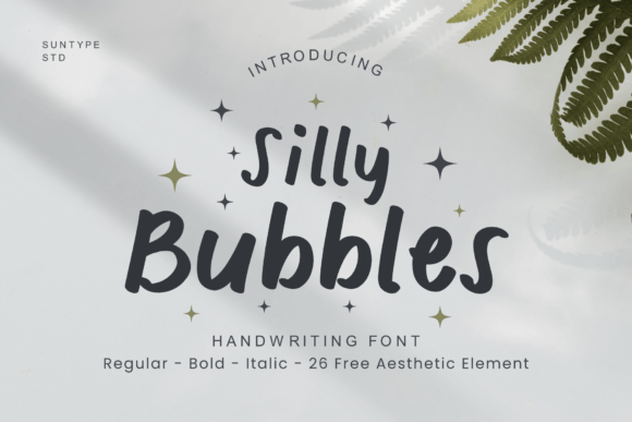 Silly Bubbles: The Playful Font That Brings Joy to Your Designs