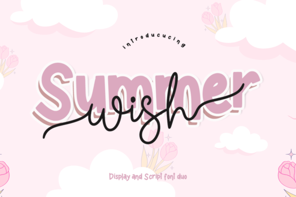 Summer Wish: Whimsical Fonts for Modern Design