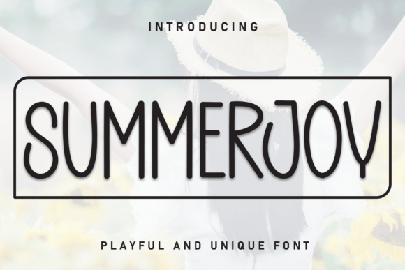 Summerjoy: Unveiling the Charm of a Handwritten Display Font for Modern Design