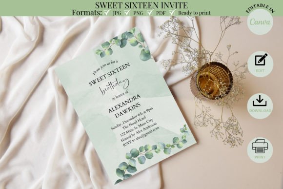Sweet Sixteen Birthday Party Invite Guide